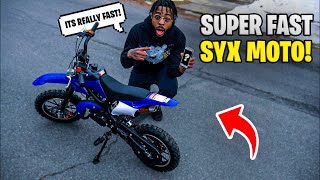 HOW FAST IS A SYX MOTO 50CC  JUSTDOITTRAY [upl. by Lorraine426]