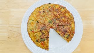 SPANISH OMELETTE TORTILLA DE PATATAS [upl. by Boesch]