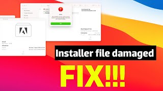 The installation cannot continue as the installer file may be damaged adobe  How to solve this [upl. by Idieh]