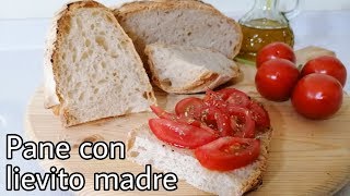 Pane con lievito madre  Impasto a mano [upl. by Stevy]