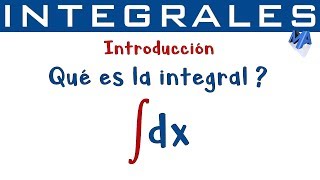 Integrales  Introducción [upl. by Mayman]