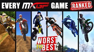 Every MXGP Game Ranked From Worst To Best [upl. by Erreipnaej874]