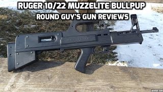 Ruger 1022 Muzzelight Bullpup Stock [upl. by Giguere434]