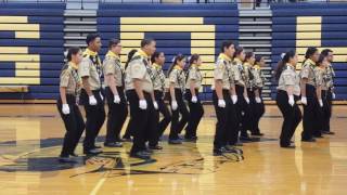 Pathfinder Marching Competition Fancy Drill 31917 [upl. by Nicholle]