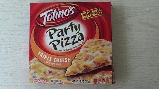 Totinos Triple Cheese Party Pizza Review [upl. by Barnie]