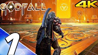 GODFALL  Gameplay Walkthrough Part 1  Prologue Full Game 4K 60FPS PCPS5 [upl. by Ellesor12]