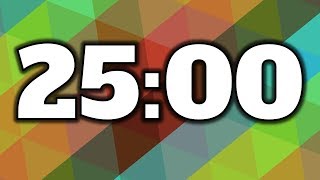 25 Minute Timer [upl. by Ynohtona]