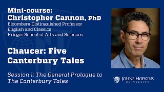 Session 1 Chaucer Five Canterbury Tales [upl. by Wolsky]