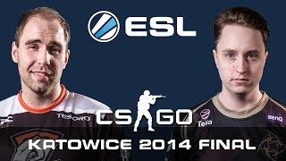 Virtuspro vs NiP Gaming  Grand Final  EMS One Katowice 2014  CSGO [upl. by Aronow]