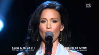 Sara Varga  Spring För Livet Live Melodifestivalen Semi 2011avi [upl. by Burrton]