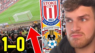 LATE STOKE GOAL amp BIRDPOO AS COVENTRY LOSE [upl. by Attekahs496]