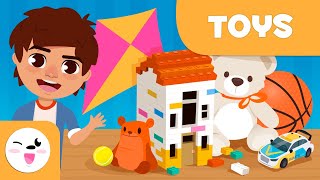 TOYS  Vocabulary for Kids [upl. by Raasch632]