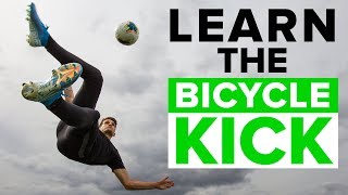 BICYCLE KICK TUTORIAL  Master these football skills [upl. by Karin391]