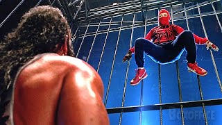 SpiderMan vs BoneSaw McGraw  Cage Fight Scene SpiderMan 2002 Movie Clip 4K [upl. by Ylim]