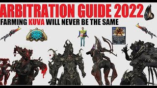 WARFRAME BEST KUVA FARM 2022 Arbitration Ogris Spam INDEPTH GUIDE  Builds l Tennocon 2022 [upl. by Nniuqal]