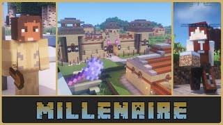 Minecraft  Millénaire Mod Showcase 1122 [upl. by Zeuqirdor]