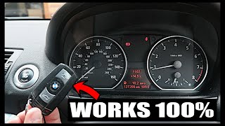 How To Start Your BMW Without The Key [upl. by Arabeila660]