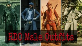 Red Dead Online MALE Outfit Ideas [upl. by Dalt]