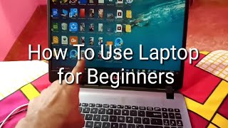 How To Use Laptop For Beginners  Laptop User Guide For Beginners [upl. by Uy]