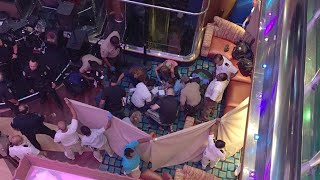 Girl dies after 2story fall on cruise ship [upl. by Asit]