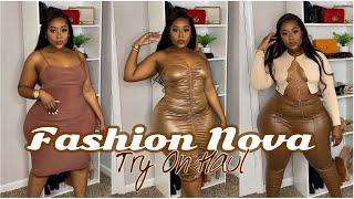 Curvy Fashion Nova Try On Haul [upl. by Hoisch]