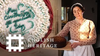 How to Make A Christmas Cake  The Victorian Way [upl. by Ynaffital]