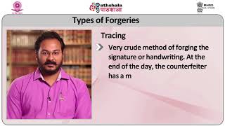 Forgery and forged documents methods types Signature forgery and its examination [upl. by Nanahs]