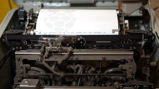 neofetch on a teletype [upl. by Intyrb689]