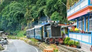 Outside perspective of Darjeeling Himalayan Railway  Siliguri to Darjeeling full journey [upl. by Enylekcaj477]