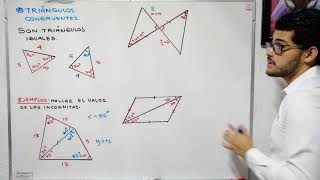 Geometría triángulos congruentes [upl. by Zedecrem]