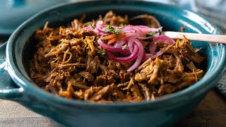 Cochinita Pibil Made At Home  Traditional Mexican Pork Stew [upl. by Aneekal]