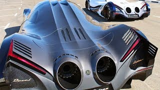 Devel Sixteen  Impressive Hypercar 5000 hp Monster [upl. by Alacim]