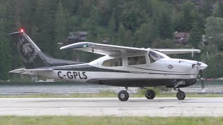 Cessna 210 Turbo Centurion Landing [upl. by Valery]