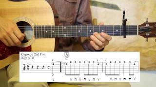 How to play Black Mountain Rag  Guitar Lesson  Doc Watson Style [upl. by Nelly]