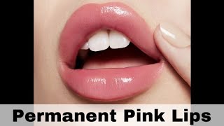 DIY Permanent Pink Lips At Home [upl. by Tsiuqram761]