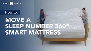 How To Move A Sleep Number 360® Smart Mattress In 5 Easy Steps [upl. by Cattan]