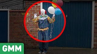 Real Clowns Creepier than Pennywise from IT [upl. by Burk706]