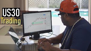 How To Day Trade US30 Step By Step For Beginners  Simple Trading Guide [upl. by Utta]