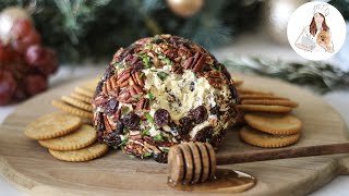 Cranberry and Pecan Cheese Ball Recipe [upl. by Kronfeld]