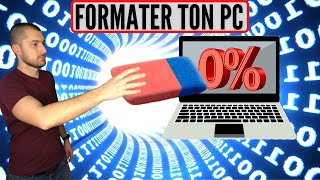 COMMENT FORMATER UN PC WINDOWS [upl. by Nuahsal897]