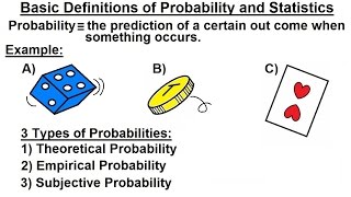 Probability amp Statistics 1 of 62 Introduction [upl. by Enoved]