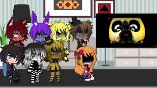 FNAF 1  WilliamampElizabeth React to quotTale of Springtrapquot Gacha LifeMyAU8 [upl. by Aihsatal]