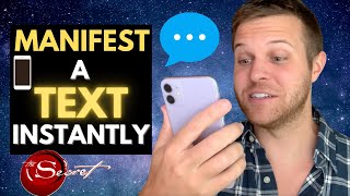 How to Manifest a Text From a Specific Person  THE FASTEST WAY This Really Works [upl. by Salsbury]