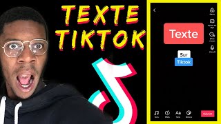 Comment je Planifie  mette un texte sur une vidéo Tiktok [upl. by Ahtel353]