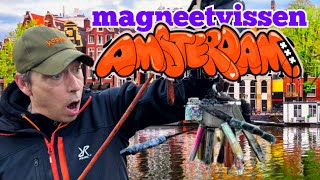 Magneetvissen in Amsterdam [upl. by Latsirc]