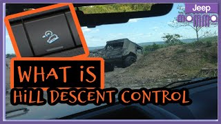 Hill Descent Control Button Jeep Wrangler How To [upl. by Udale]