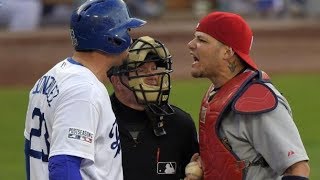 Yadier Molina Anger Moments [upl. by Yrnehnhoj184]