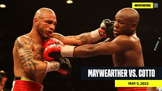 FULL FIGHT  Floyd Mayweather vs Miguel Cotto DAZN REWIND [upl. by Ehrsam]