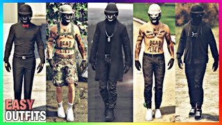 Top 5 Best Easy To Make Male Tryhard Outfits 10 GTA Online [upl. by Armbrecht878]