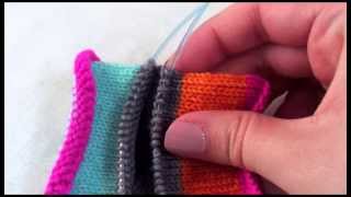 No Gap Afterthought Heel Tutorial [upl. by Nickolas]